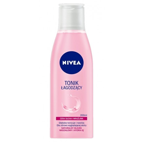 Nivea  Tonik łagodzący do cery wrażliwej i suchej Almond 200ml